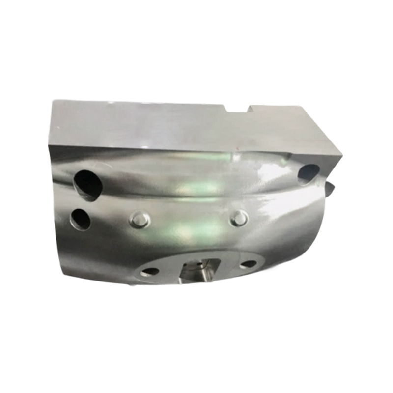 How can machining routes be planned to reduce clamping errors for large CNC precision machined parts?